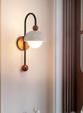 日式古感风氛围灯装饰壁民宿卧室床头过ZY-169道服装店实木中小众