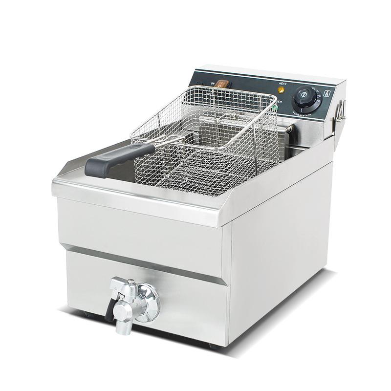 摊商DF-用131台式电炸炉TSG商用摆炉油条机炸鸡学校摆摊设备