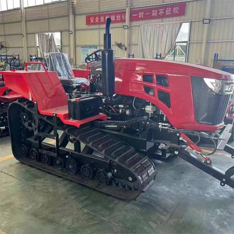 地小型履带式拖拉机多功YNQ能微型水两用耕微耕机山丘陵农地耕旱