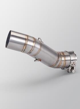 CB400F机车改装尾排气管不锈0000钢前段用+全碳尾段专专接51m车m