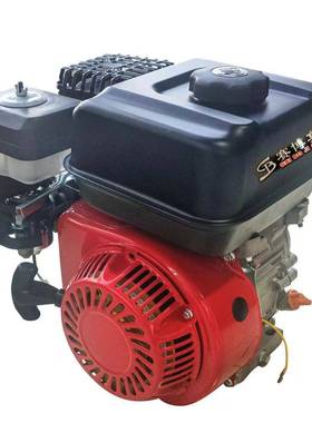 1重现货.5-7.5马力汽油发庆动机见包装箱70F大功率汽油动6力