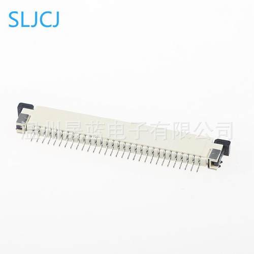 电YIO子连接1.0S-3S卧式接FPC1.mm间上距FPC0/FFC高精器度连接器