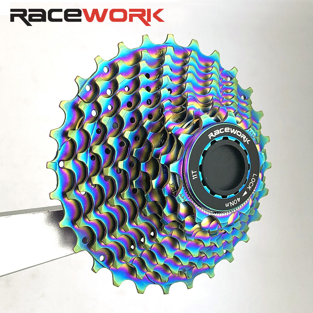 RACEWORK公路车飞轮 11速自行车卡式HG变速齿轮28T 32T 炫彩R7000