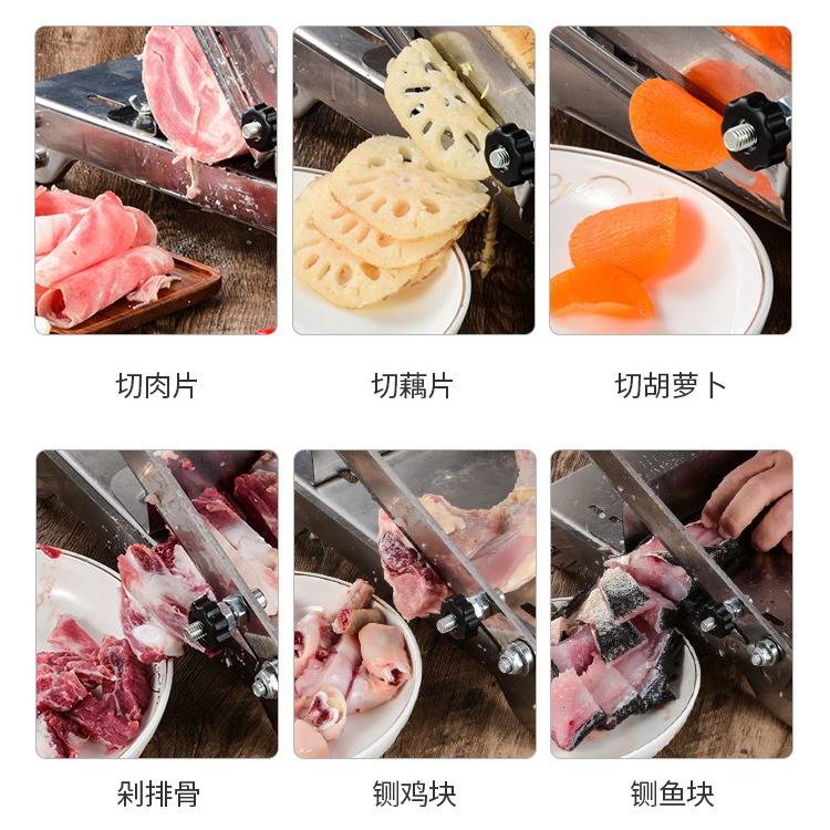 尊帝宁源头直供羊肉卷切片机切肉片机切肉机土豆刨肉机切排骨鸡鸭