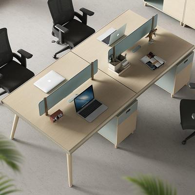简约现职员办公桌四人位单人位公电脑电桌员工卡座SJA办代家具脑