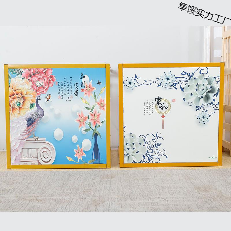 新款可折叠烤子火架隼馁#849方烤火四桌罩火套家用吃饭桌烤炉取暖