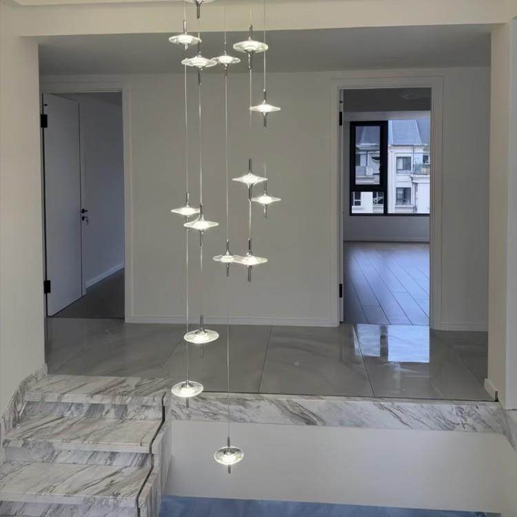 复式楼别墅挑空厅吊灯星中复45929式楼空大吊灯loft公客寓水晶星,家装灯饰光源,智能吊灯,淘宝优惠券,粉丝福利购,淘宝优惠卷