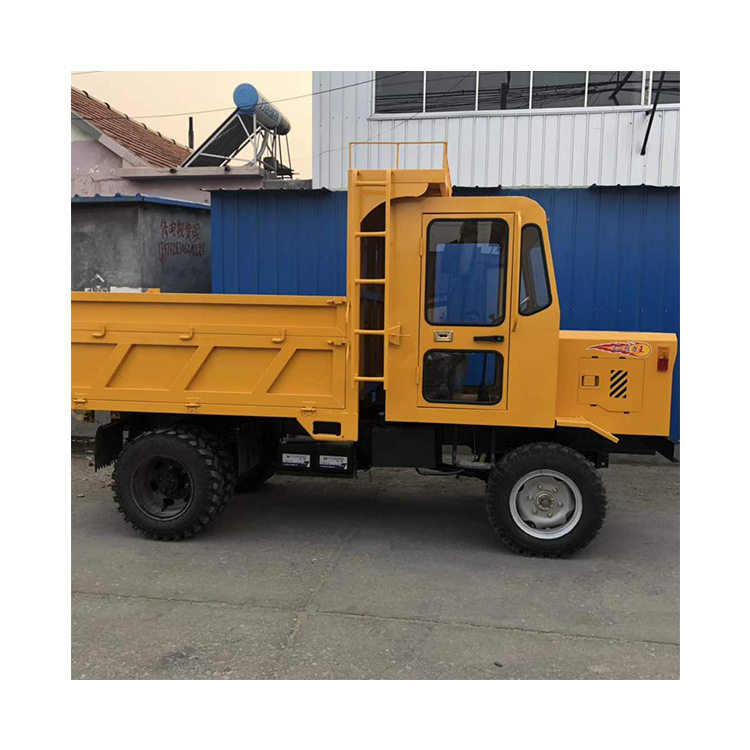 生产工程矿用液压自卸四轮车