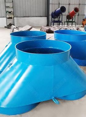 矿用分风器煤矿用铁质风筒分风器防逆流双风机切换装置矿用通风机