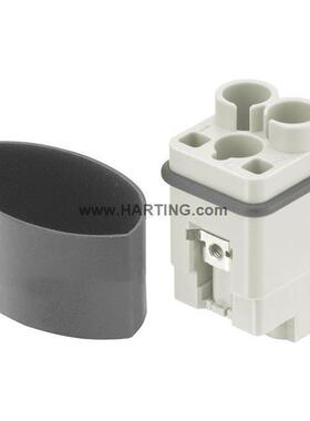 09120023052harting浩亭原装40A830V高电压大电流连接器