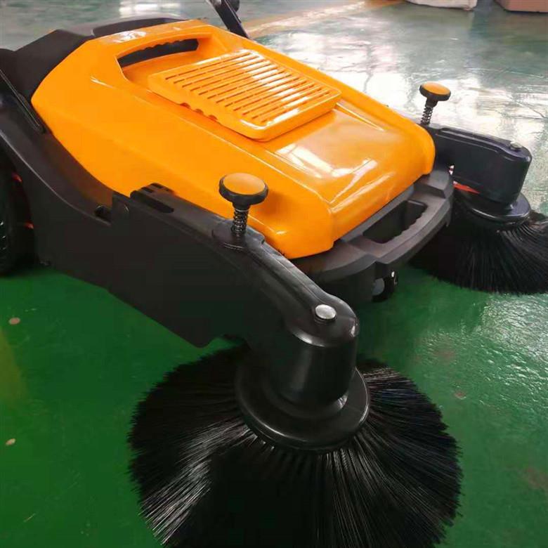 手推式无动力扫地机工业工厂仓库物业车间吸粉尘清扫车道路扫地车