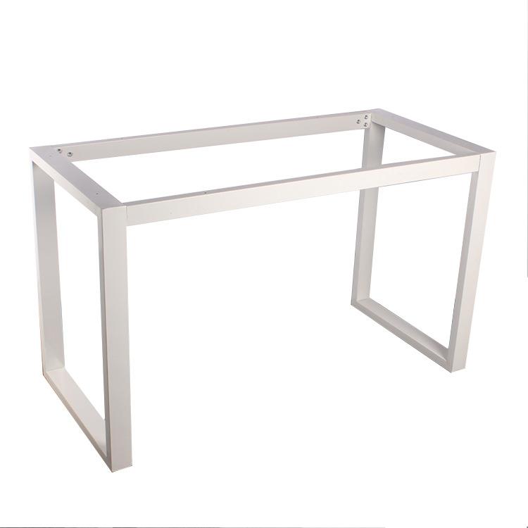 钢架桌腿支架办公铁艺桌腿金属台架单人桌脚底架