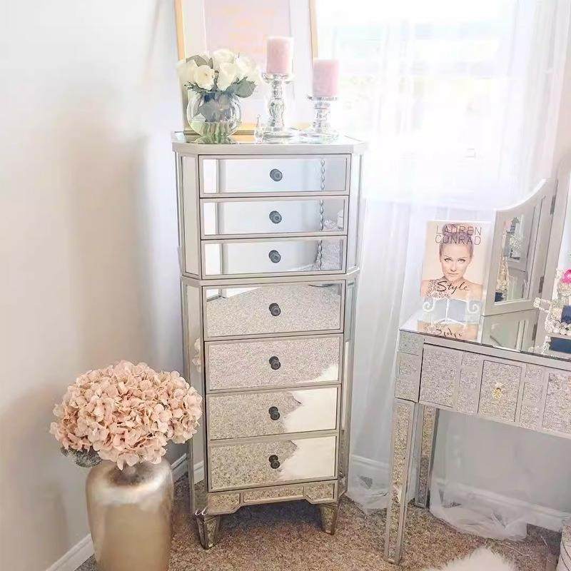 斗柜客厅轻奢镜面抽屉柜卧室美式实木收纳柜现代靠墙置物架储物柜,电子/电工,接线端子,淘宝优惠券,粉丝福利购,淘宝优惠卷