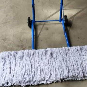 手推式墩布车工厂车库车间车站保洁拖地拖把棉线清洁尘推新款