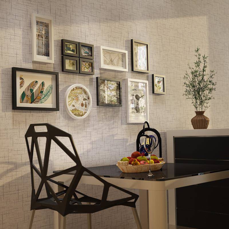 包邮卡拉瓦乔实木相框创意照片墙/相框墙/相框组合