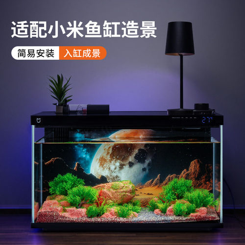南美风枯木鱼缸造景装饰