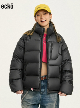 ecko红犀牛  立领棉衣面包服防寒服棉服2025冬季新款加厚保暖外套