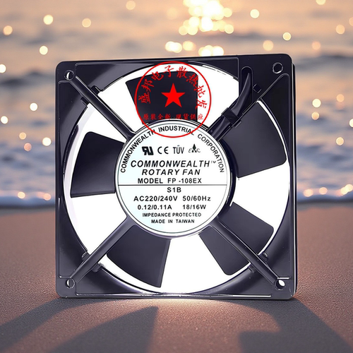 台湾三协FP-108X AC220V 0.125A 12025 12CM轴流风机机柜散热风扇