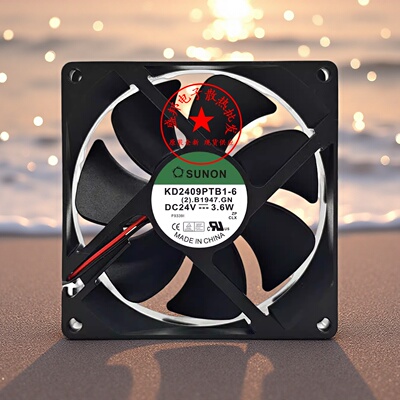 全新 SUNON建准 KD2409PTB1-6 9025 24V 3.6W 9CM变频器散热风扇
