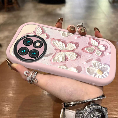 适用oppoReno7手机壳Reno7pro女新款opporone7SE全包防摔reon75G系列硅胶外壳opp0pp0ppor保护套5G男可爱蝴蝶