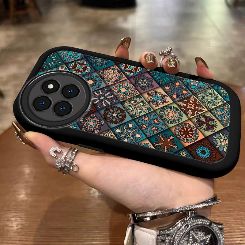 适用小米civi4pro手机壳新款civi3保护套civi2全包防摔civi1s软硅胶Mix4曲面屏外壳cviv复古图腾cv男女带挂绳