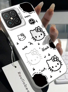 适用NzoneS7Pro+手机壳鼎桥M40/P50新款元气猫爪KT猫鼎桥M40高级华为智选NZONES7Pro+全包防摔5gN8pro女可爱