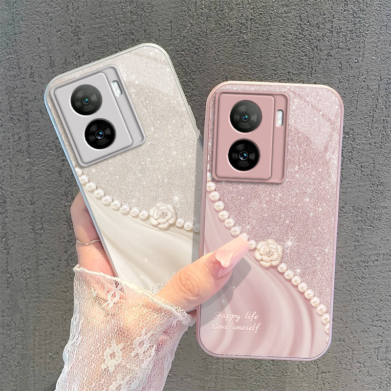 iQOOZ7手机壳Z7X保护iQOO套Z7爱酷vivoiQOOZ新款X全包iQ00iQZ防摔ipooz液态玻璃iooqz女icooz外壳vivoz适用iq