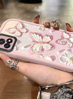 适用vivoy52s手机壳Y53S新款丫55s硅胶vovo y5s全包y51s防摔viviy50保护套Y55t可爱蝴蝶viv0Y52t外壳y50t女潮