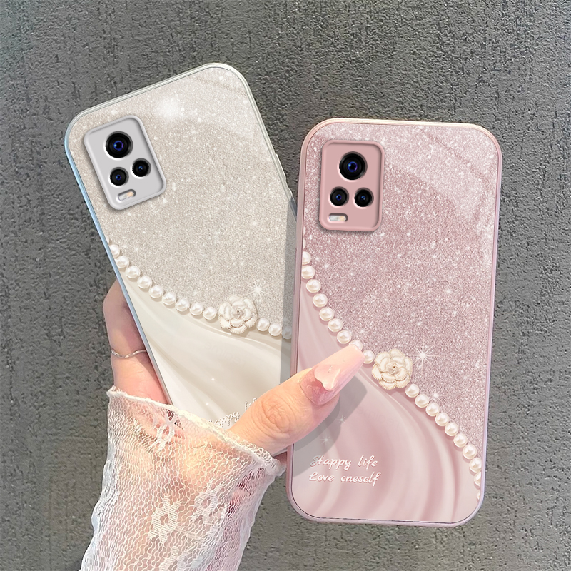 vivoS7手机壳S7E新款S7T防摔V2020A全包vⅰvis保护vovos套viovs高级vovis的vlvos女款viv0液态玻璃vo外壳vivo