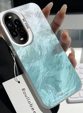 适用华为nova13pro/12手机壳11SENova10por元气冰川蓝Hinove9高级感novo8/7防摔n0va6男女款Hinava10PRO外壳