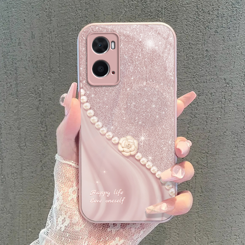适用oppoA36手机壳A36新款PESM10液态玻璃opooa保护套全包防摔opa高级感oopoa女opp0pp0ppoA外壳poopa钢化膜