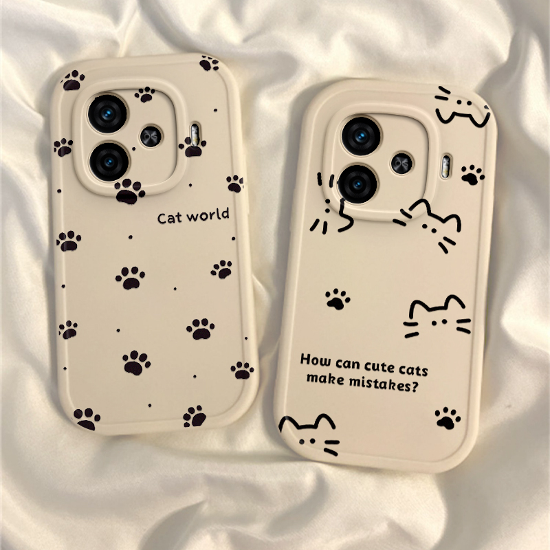 适用iQOOZ9手机壳z9turbo新款vivoiqooz8全包防摔iQZ7i可爱猫咪icooz6/z5软硅胶套ipooZ3专用外壳iq00Z1X男女