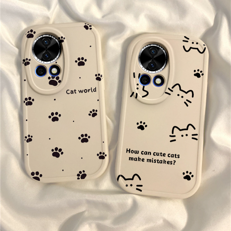 适用华为nova12pro手机壳11SE新款Nova10可爱猫咪nove9软硅胶套novo8/7防摔n0va6女nava5ipor外壳4e全包3卡通