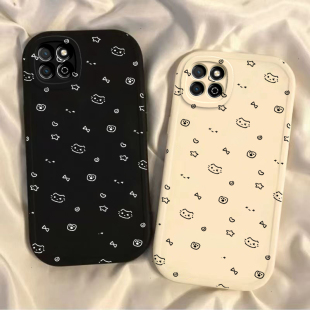 适用荣耀畅玩20手机壳20pro防摔全包20A保护套华为KOZ一AL00外壳ALOO软硅胶玩畅二零Honor2O女生新款 星星猫咪