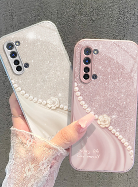 oppoReno3手机壳reno35G新款oppo全包防摔0pp0pporeno高级感opopreno保护壳oppreno套opreno女款rone液态玻璃