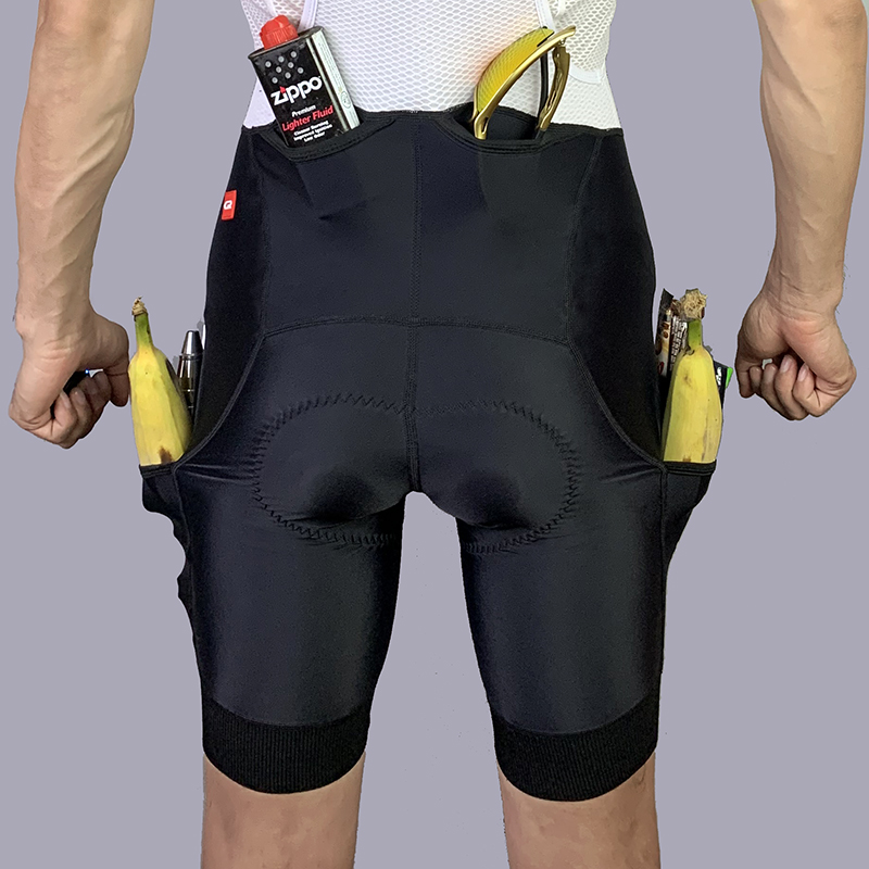 CR夏季男女新款SWAT-PRO公路山地自行车速干透气高弹背带骑行短裤