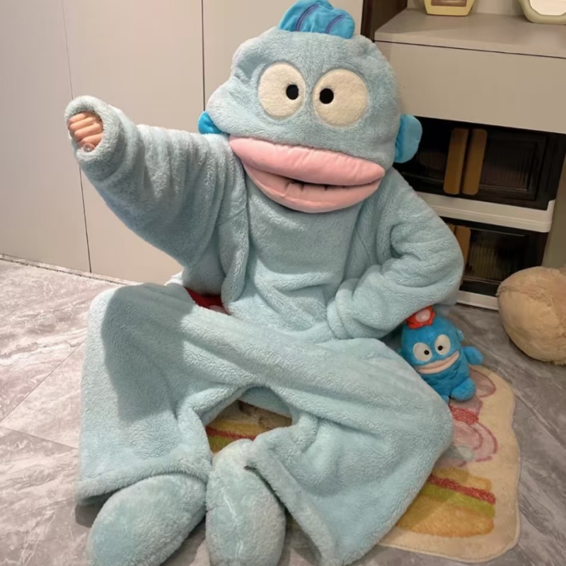 秋冬季珊瑚绒加绒加厚连体家居服