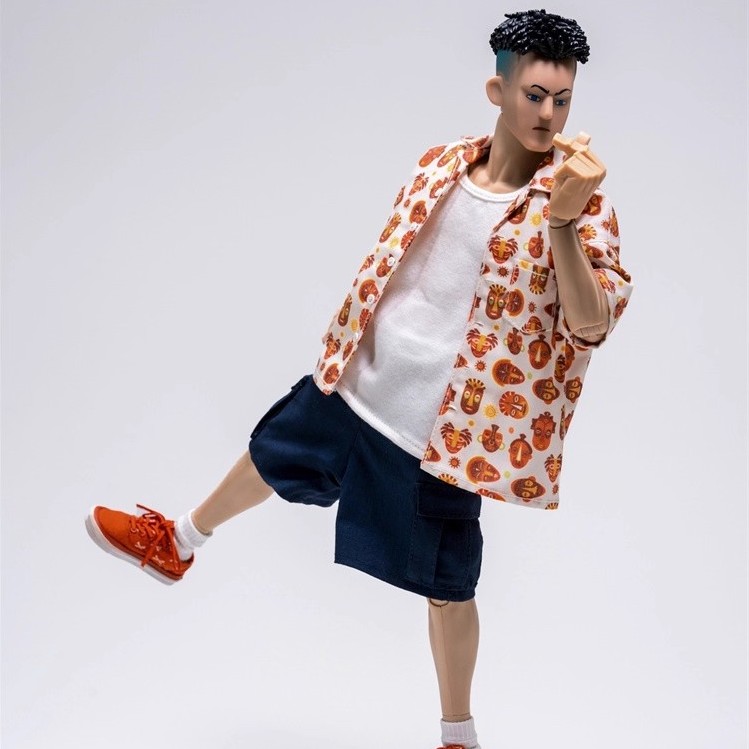 trickyMan12 1/6 潮流人偶套装 夏威夷衬衫组 202505a