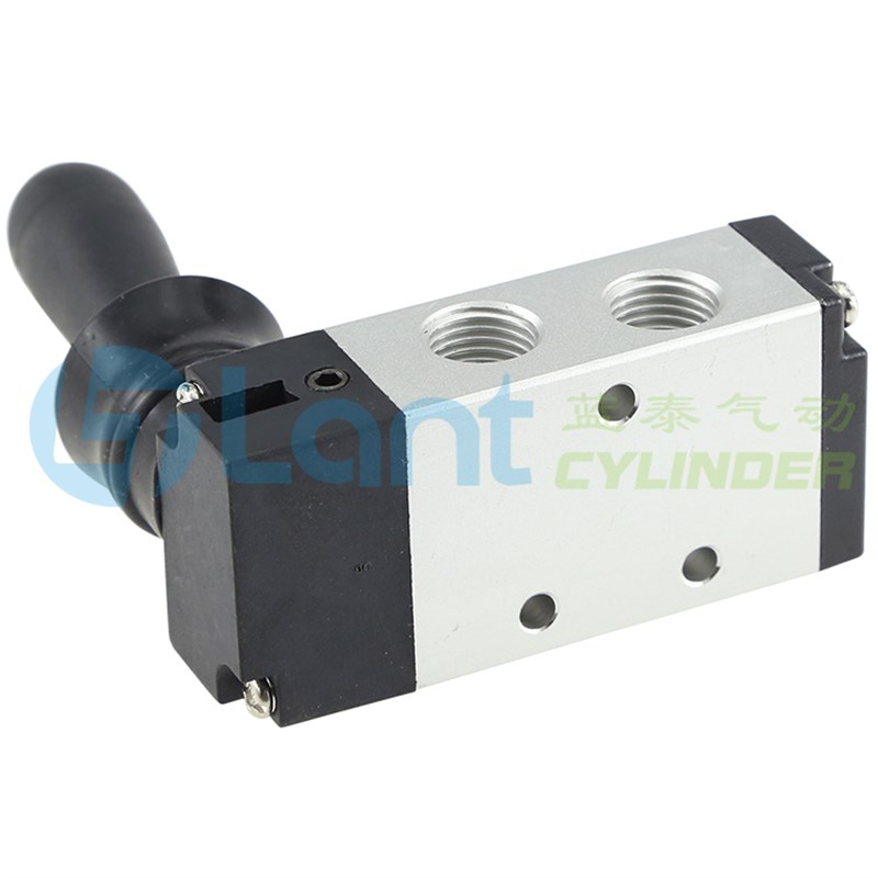 蓝泰二位五通手板阀3H-4H-4HA-210-310-410-08-06-10-15手动换向