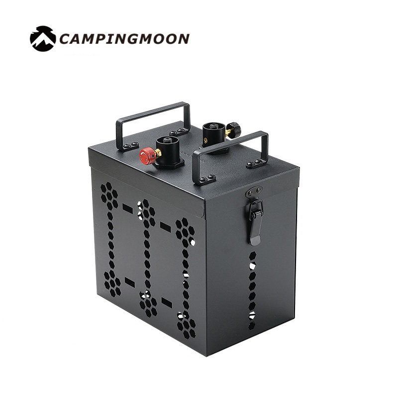 柯曼卡式燃料储藏箱六供二转接头 BKZ63户外炉具房车长续航供给