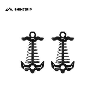 山趣户外露营帐篷鱼骨地钉天幕甲板钉栈板固定多功能风绳扣防风钉