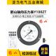 杭州鹳山Y100ZT仪表轴向带边面板式 压力表Y150ZT鹤山1.6MPA