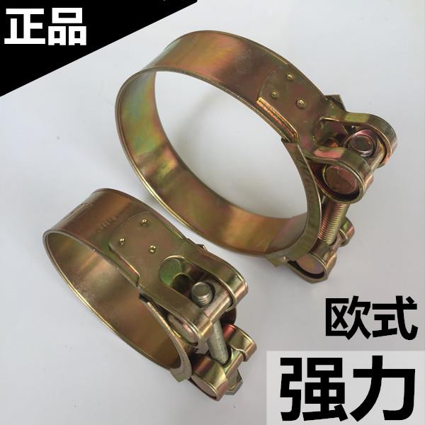欧式强力加厚重型304不锈钢卡箍镀锌 喉箍 管箍管卡抱箍水管卡子