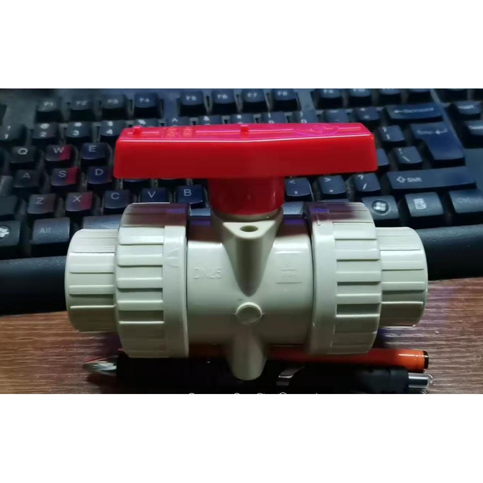台炜耀炜PPH球阀PP球阀热熔双由令球阀PPH活接球阀门 25 32 40 50