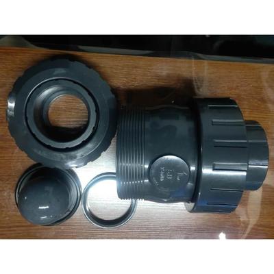 SH协羽UPVC止回阀国标美标英标PVC双活接双由令球型止回阀单向阀