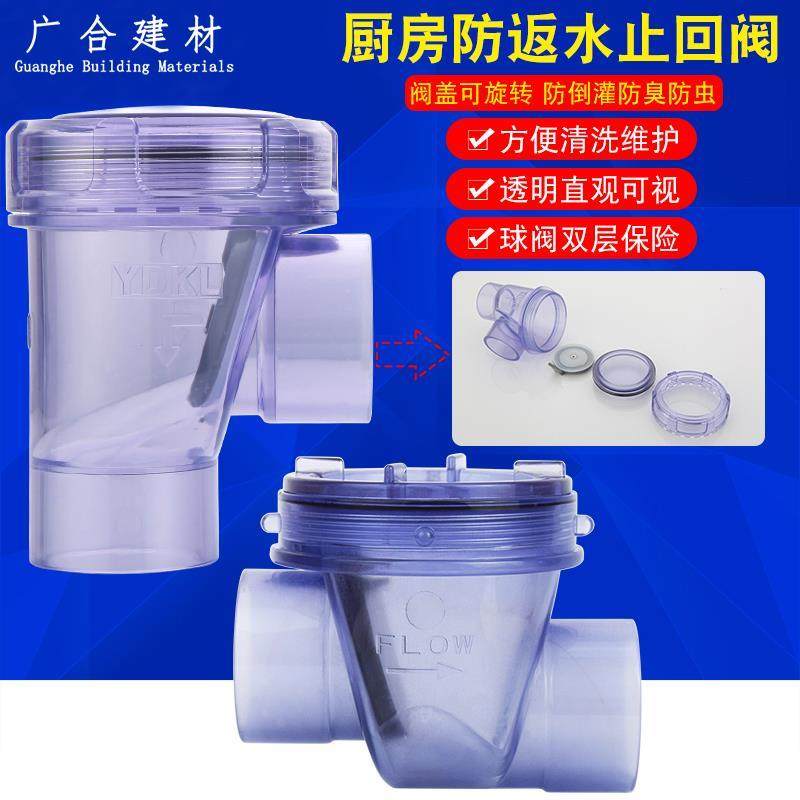 厨房面盆50下水排水管加厚透明带检查口立式卧式防反水止回阀套装,玩具/童车/益智/积木/模型,其它玩具,淘宝优惠券,粉丝福利购,淘宝优惠卷