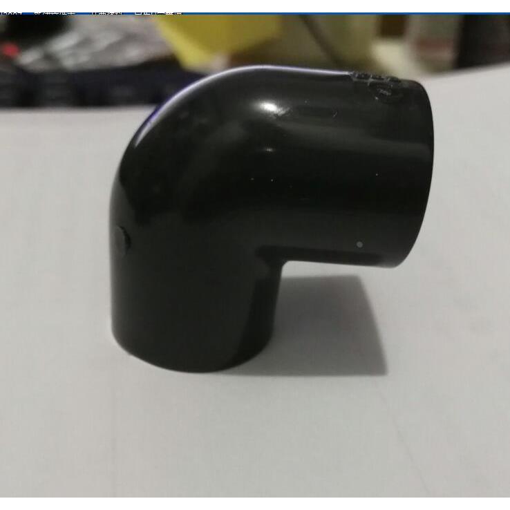 实拍PVC弯头UPVC化工90度弯头工业管弯头PVC弯头PN16弯头DN15 200