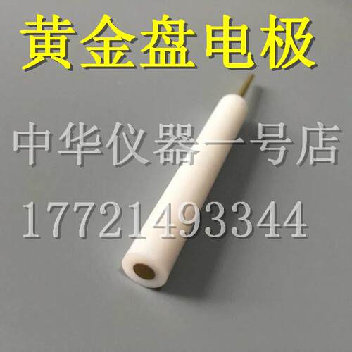 金盘电极 直径0.5/1/2/3/4/5/6mm 黄金盘工作电极 对电极 金电极