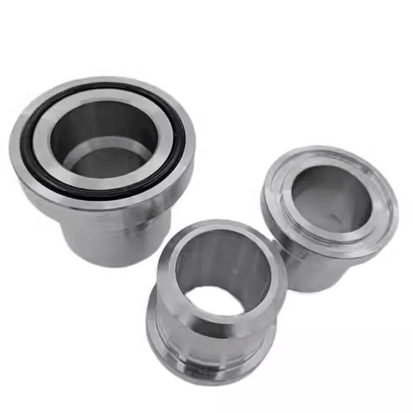 304不锈钢SAE法兰夹焊杆对开法兰焊接管接头焊芯焊管高压管路连接