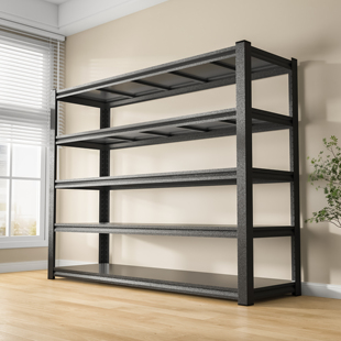 家用货架置物架落地多层杂货架储物间阳台快递厨房收纳展示架钢制